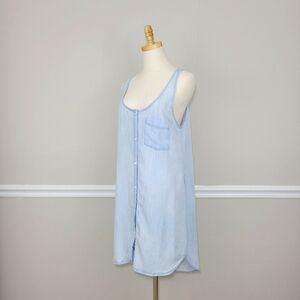 Rails Light Blue Sleeveless Mini Dress